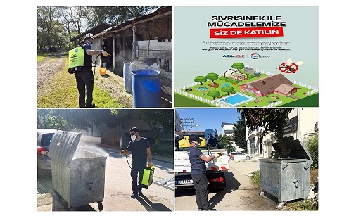 Çiftlikköy’de Sinekle Mücadele Tam Gaz Sürüyor